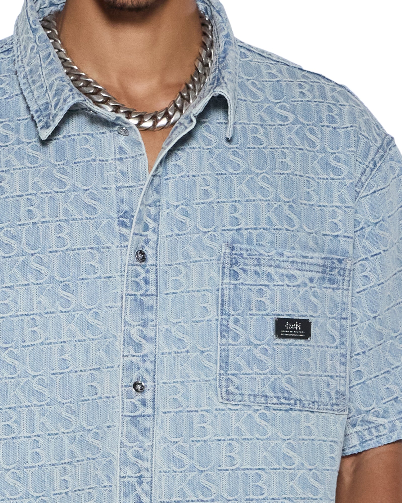 MENS  BOXER SS SHIRT TILE BOXY SHIRTS