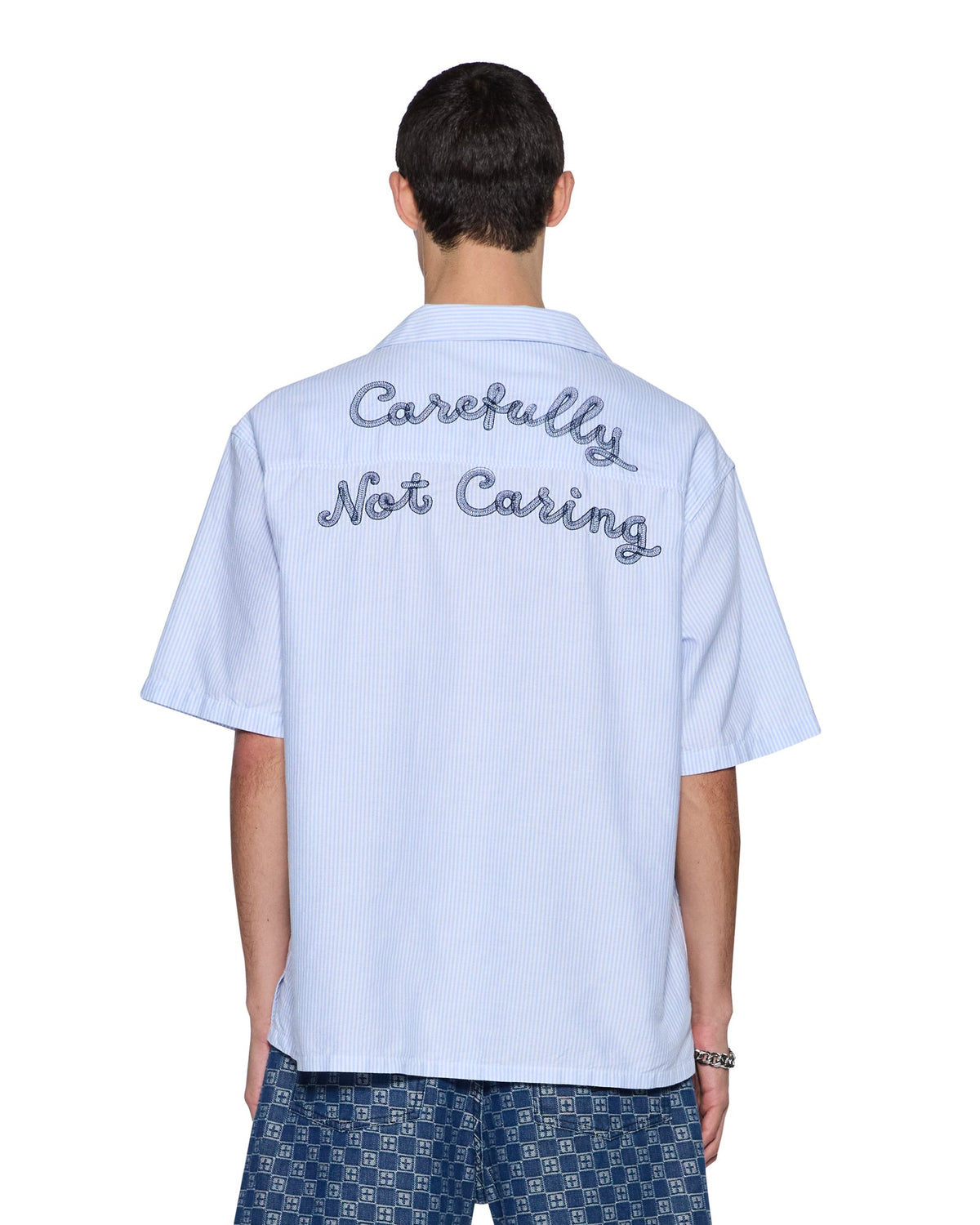 CARING DINER SS SHIRT TRU STRIPE