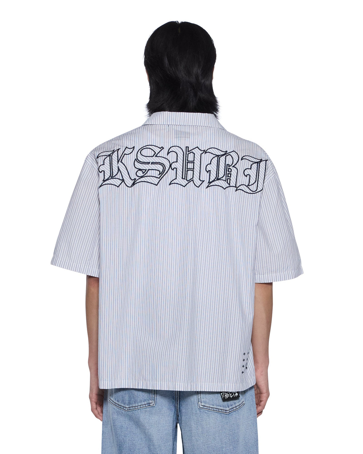 DINER SS SHIRT BLUE STRIPE