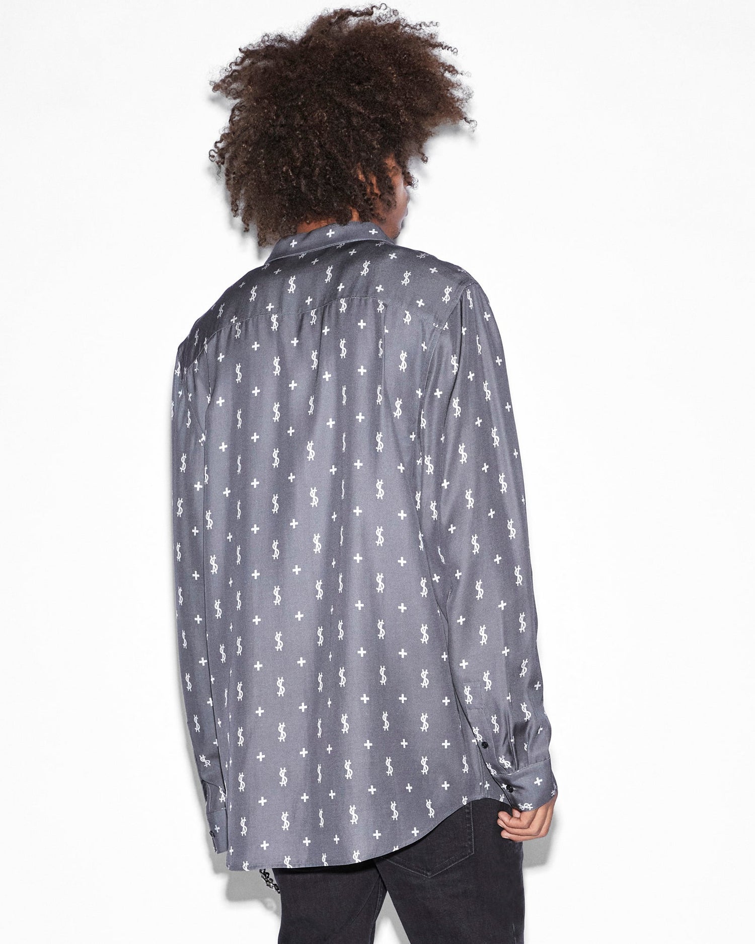 DOLLAGRAM DOWNTOWN LS SHIRT BLACK