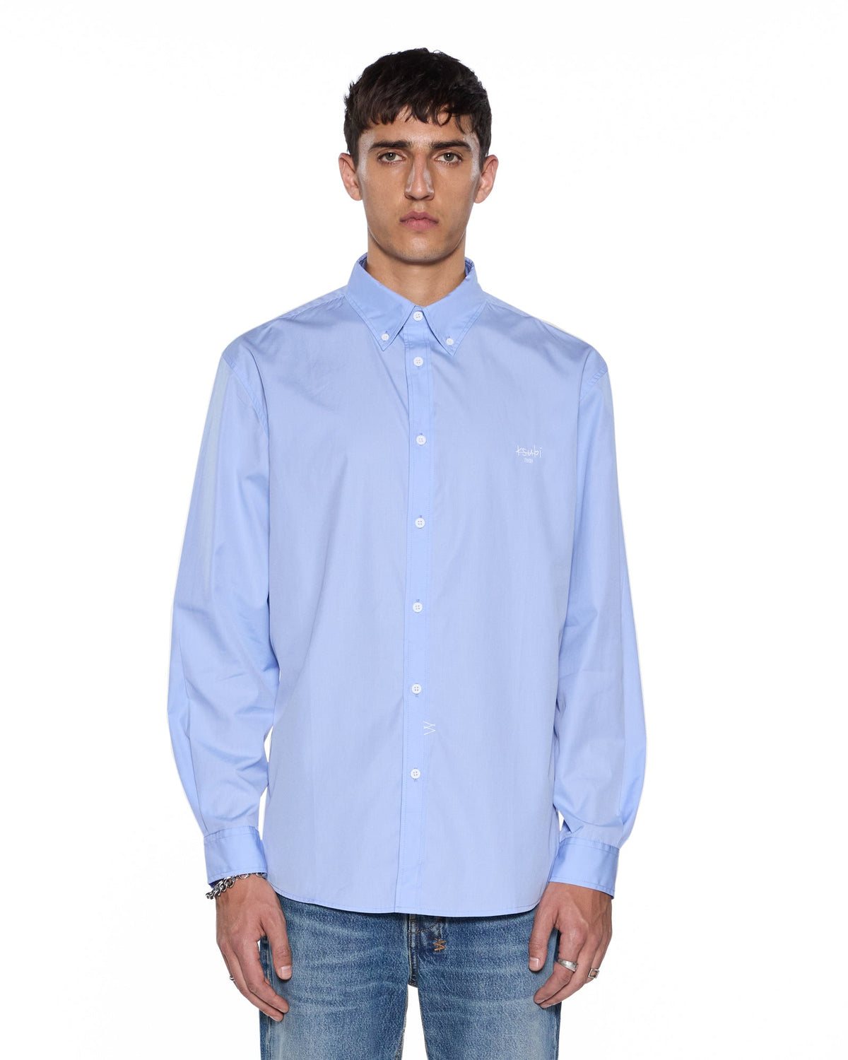 KADE LS SHIRT DEEP BLUE
