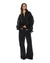 WOMENS  KSUPER FLIP NOIR BAGGY DENIM JEANS