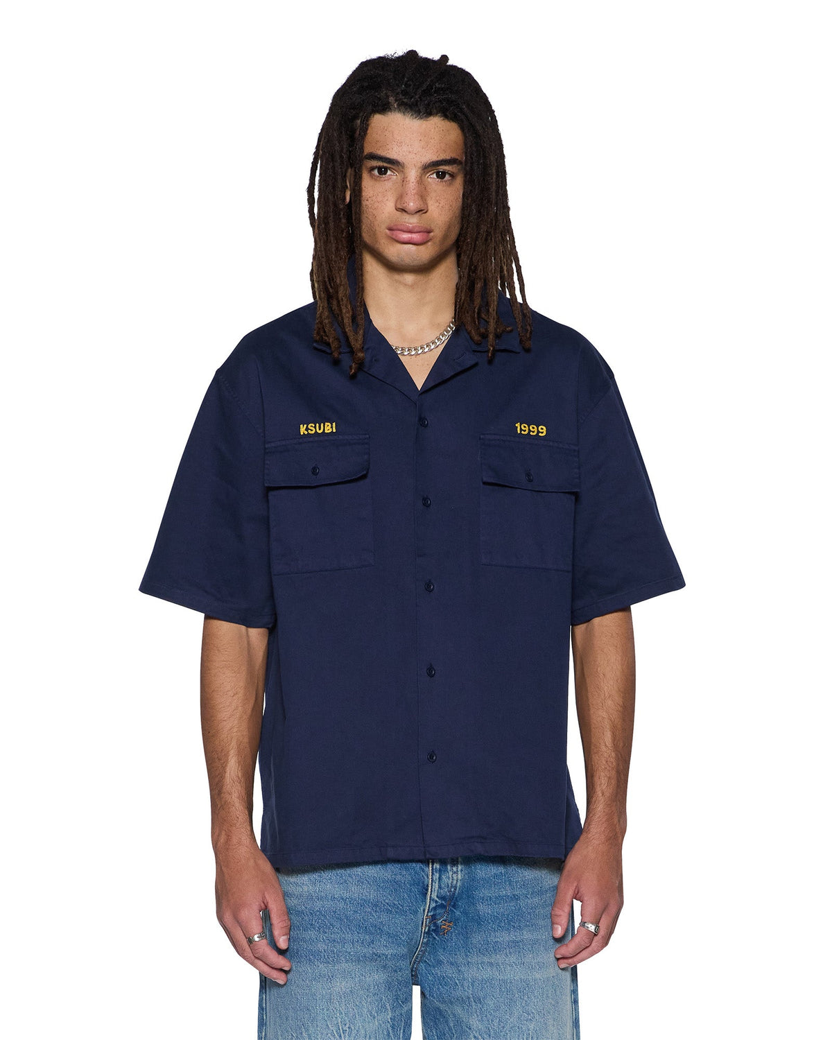 MEKANIK BOILER SS SHIRT INK BLUE