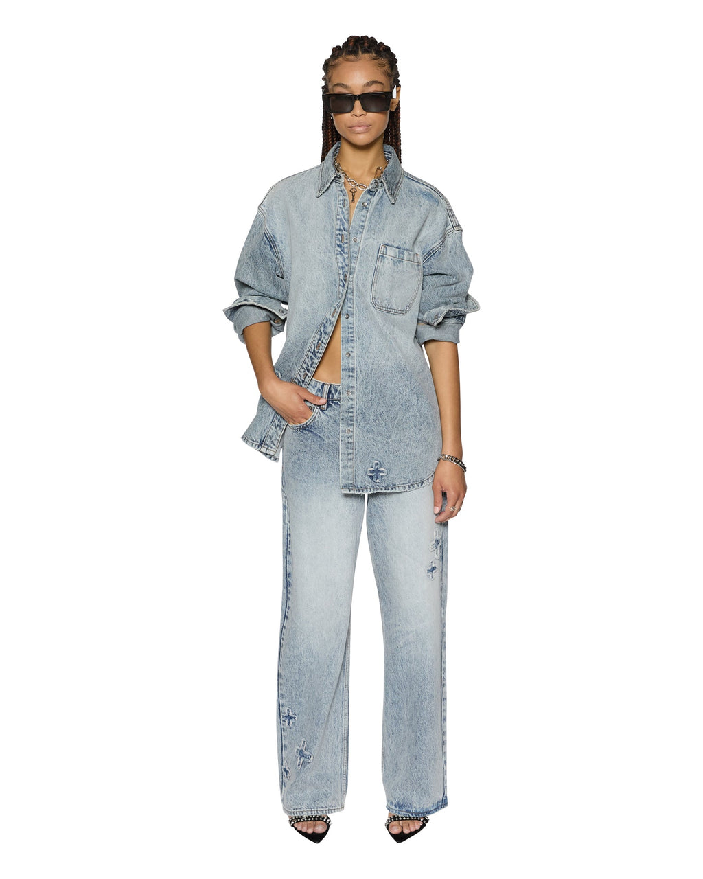 WOMENS OVERSIZED SHIRT KLASSIC KRAFTWERK SHIRTS