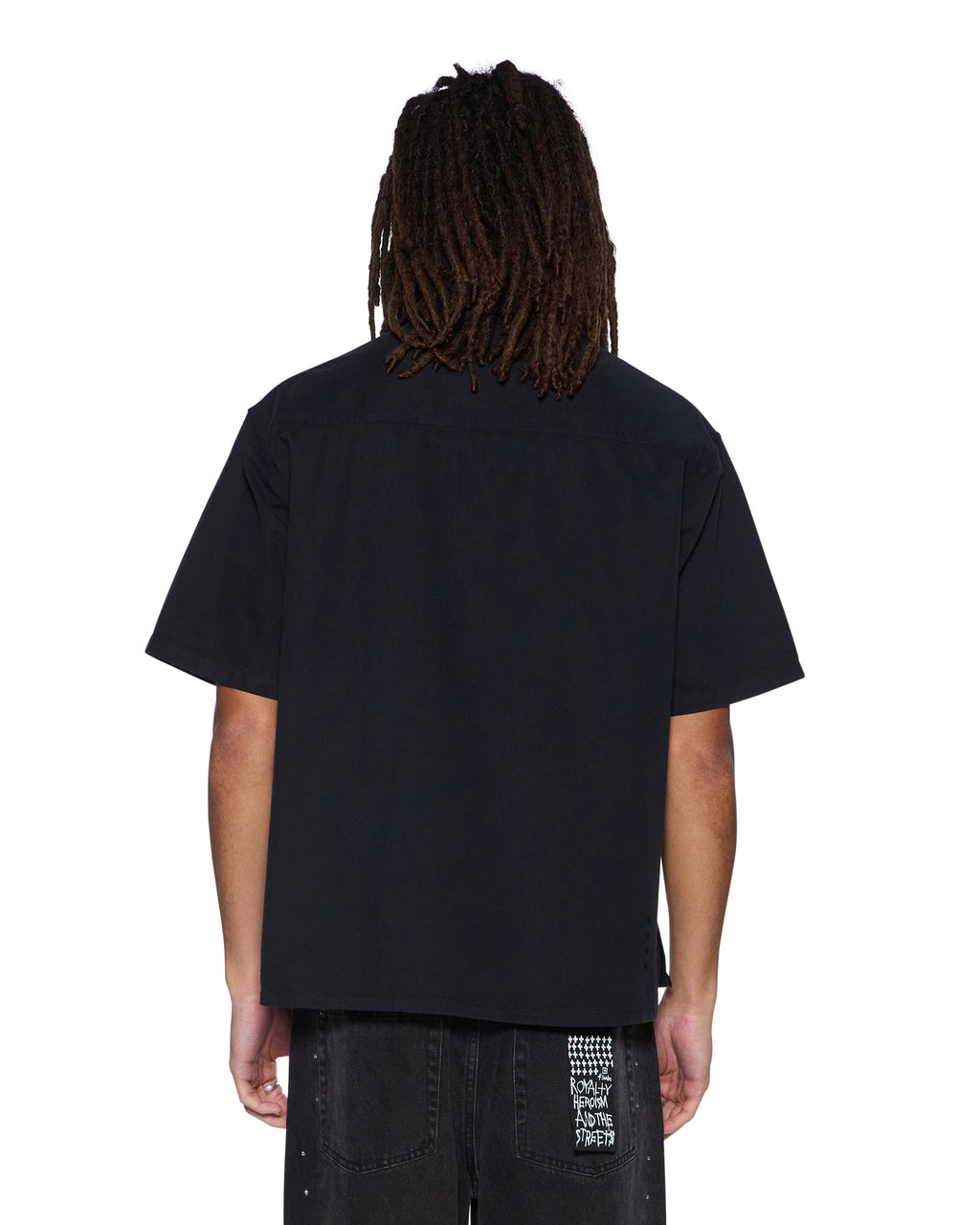 MENS SERPENT DINER SS SHIRT BLACK SHIRTS
