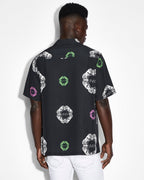 Mens Unityfly Resort Ss Shirt Black Regular Shirts - Black