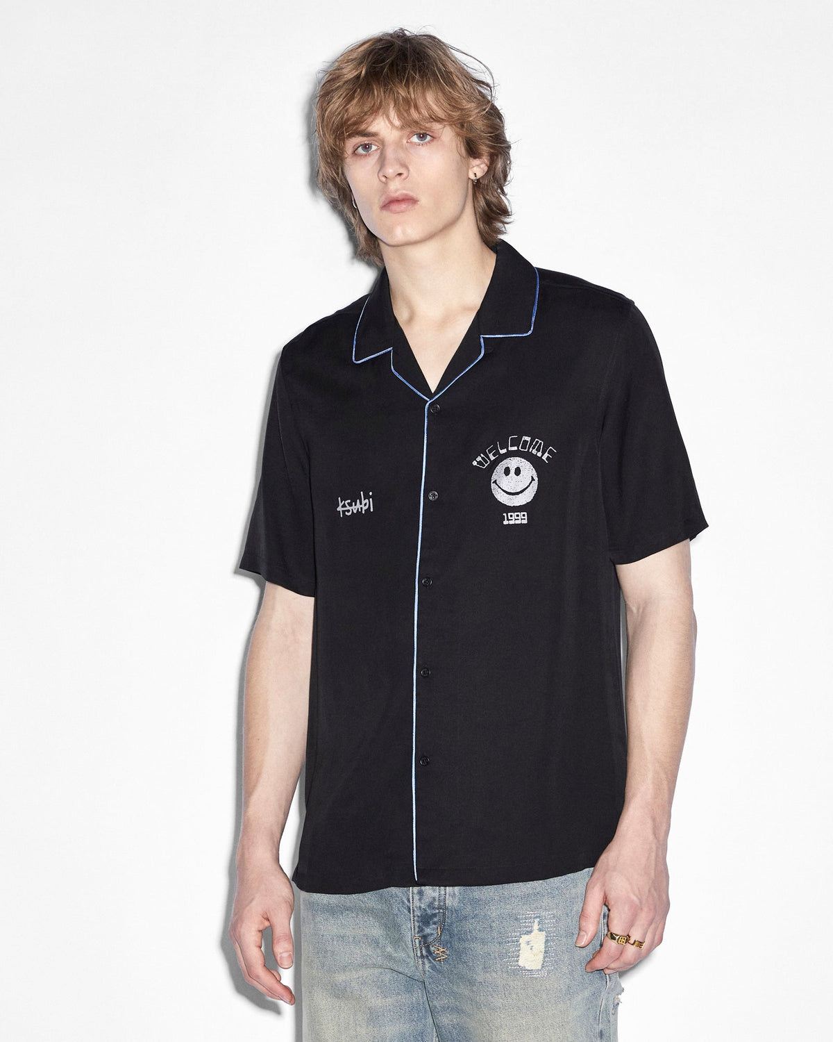 ZINE RESORT SS SHIRT BLACK