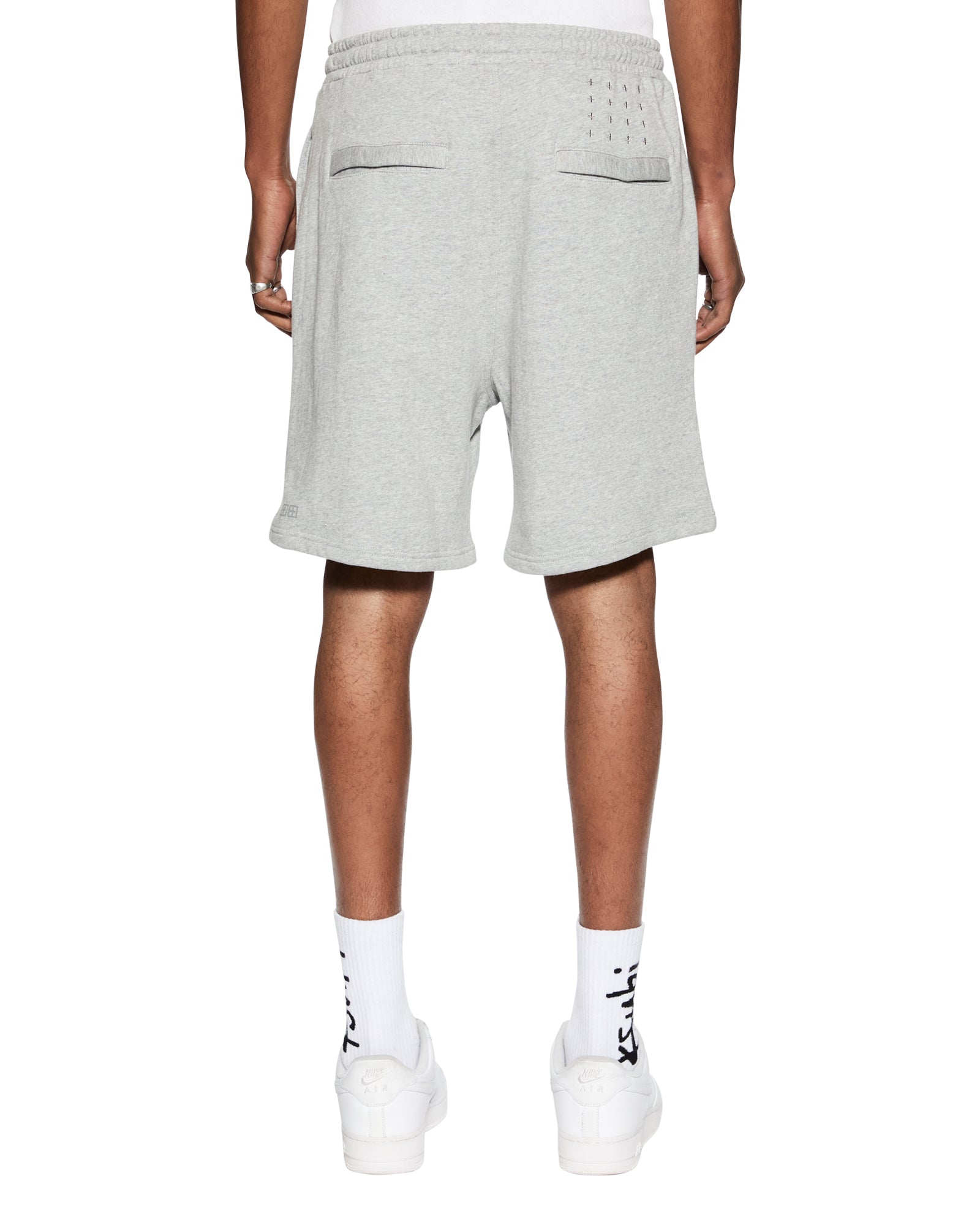 MENS  4 X 4 TRAK SHORT GREY MARLE SLIM WALKSHORTS