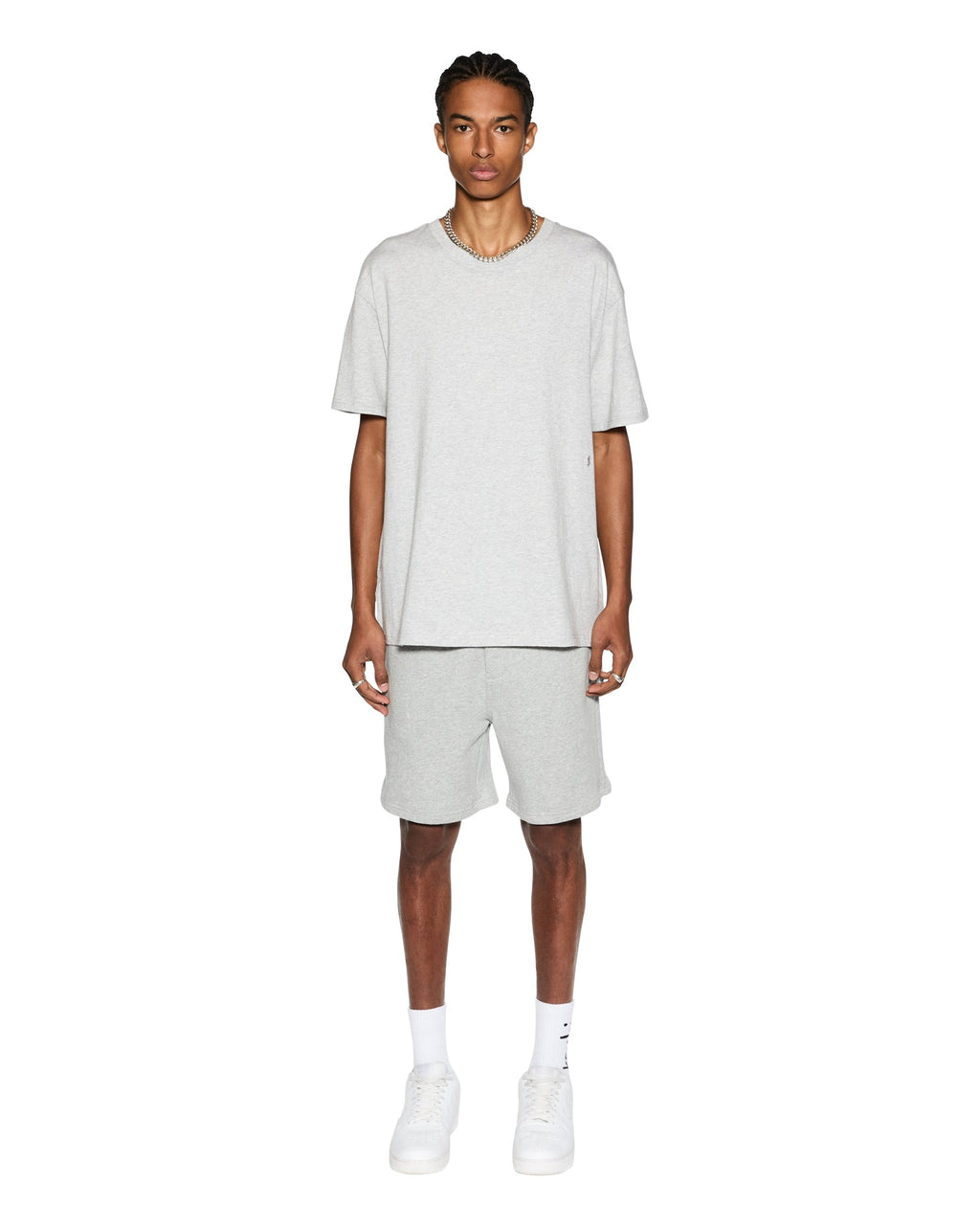 MENS 4 X 4 TRAK SHORT GREY MARLE WALKSHORTS