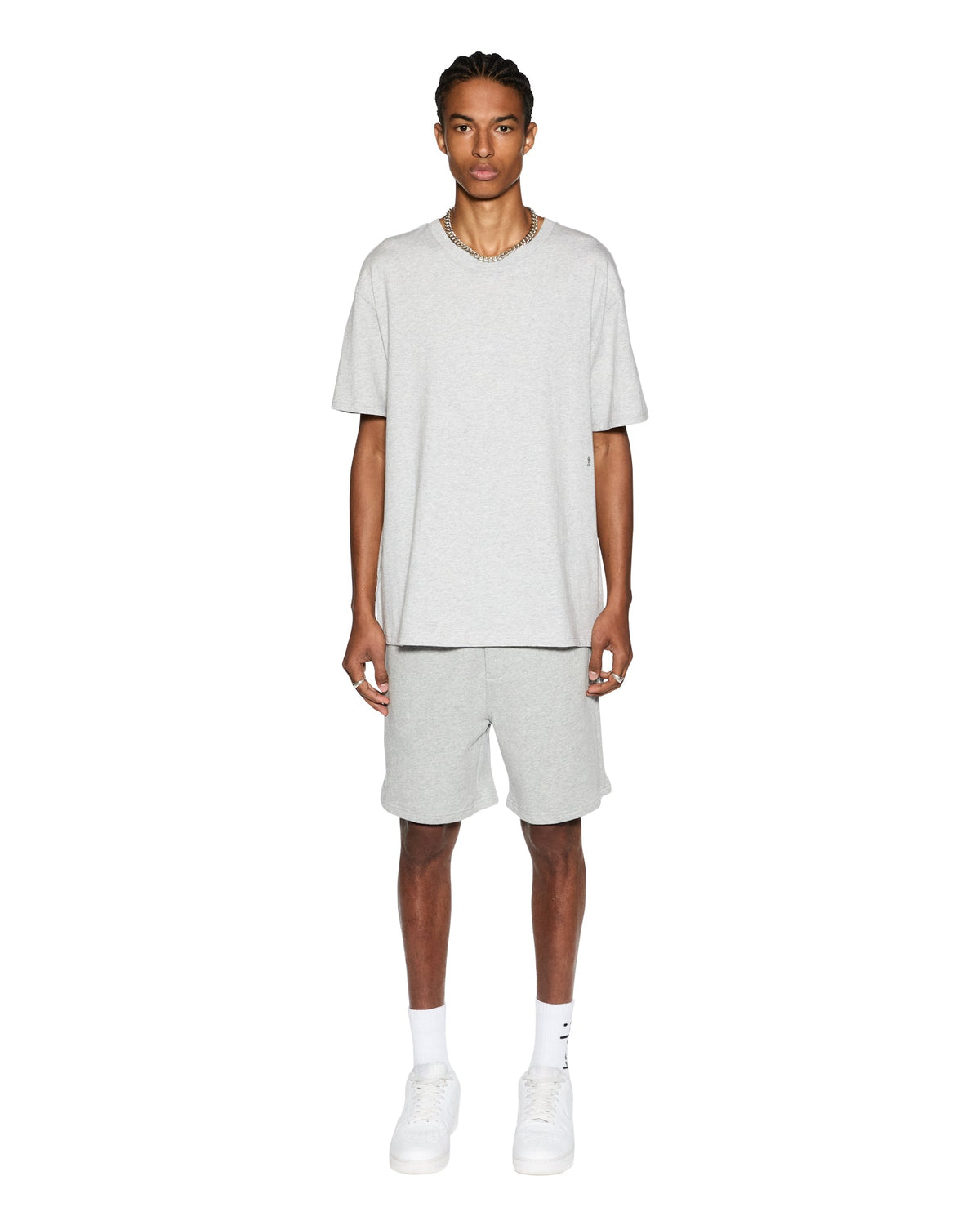 MENS 4 X 4 TRAK SHORT GREY MARLE WALKSHORTS