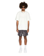 Mens Baddies Boardshort Black Regular Walkshorts - Black
