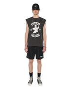 Mens Line Up Boardshort Jet Black Regular Walkshorts - Black