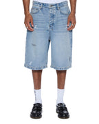 MENS MAXX SHORT PAINTER BLUE WALKSHORTS
