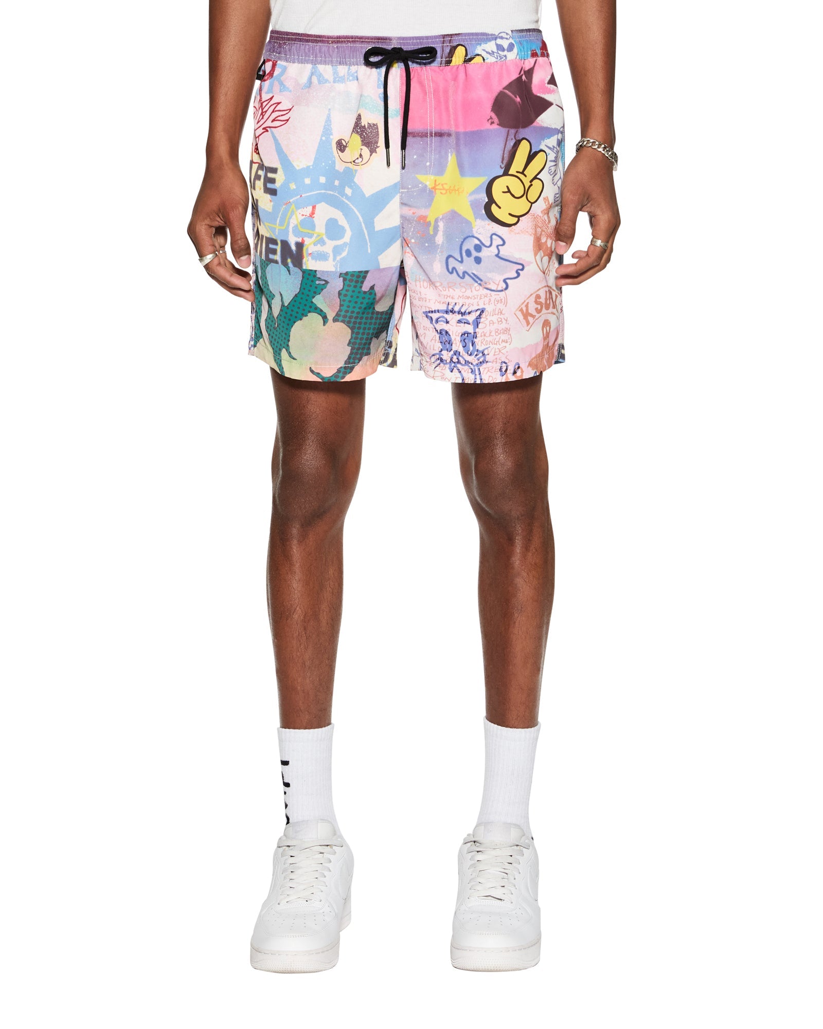MENS  VANDALS BOARDSHORT MULTI REGULAR WALKSHORTS
