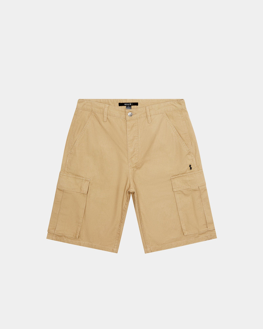 Mens Fugitive Cargo Short Dark Tan Straight Walkshorts - Tan