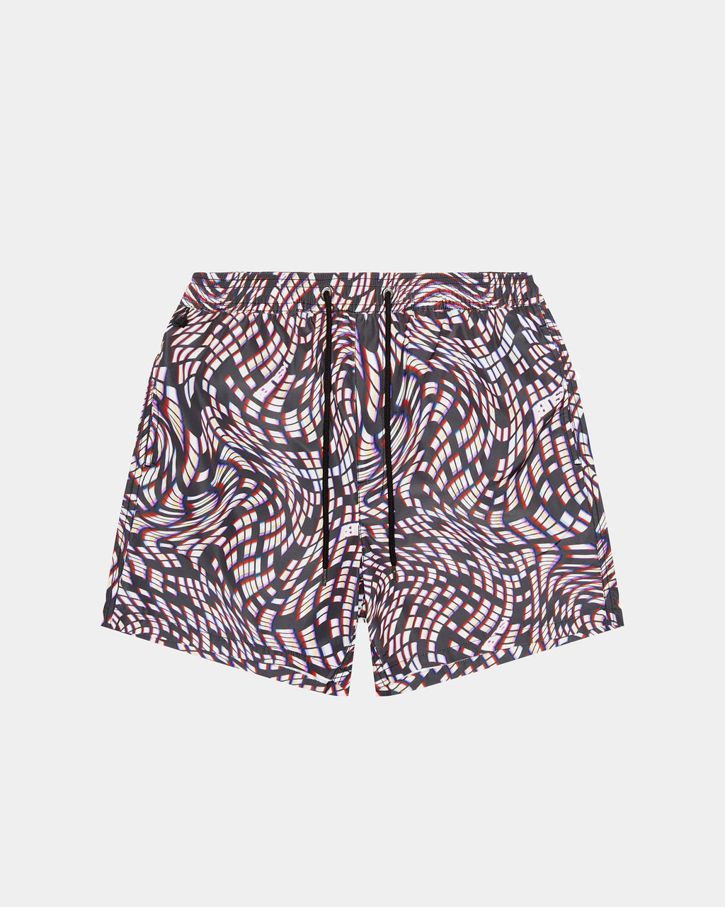 Mens Rainbow Road Boardshort Multi Regular Walkshorts - Multi Colour