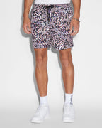 Mens Rainbow Road Boardshort Multi Regular Walkshorts - Multi Colour