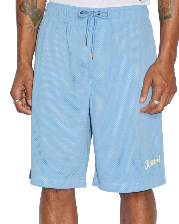 【KSUBI】クール!!ロールメッシュショートパンツRoll Mesh Short Roll Mesh Mens Short - Blue | Ksubi ++