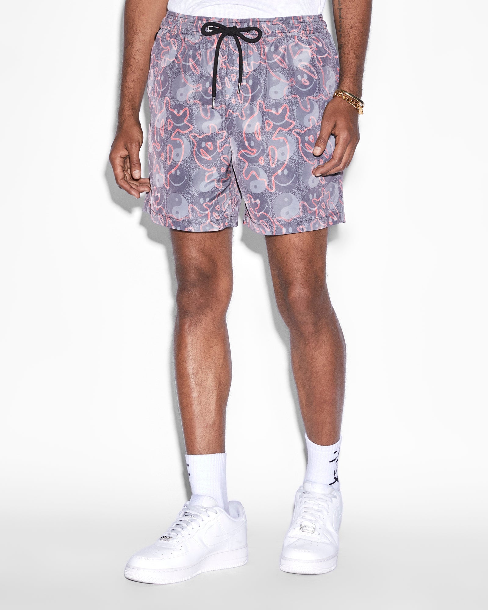 MENS  YIN DOLLAR BOARDSHORT MULTI REGULAR WALKSHORTS