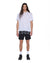 MENS  TOUCHDOWN BOARDSHORT BLACK REGULAR WALKSHORTS