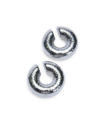 SILVER RIPPLE EAR CUFF JEWELLERY