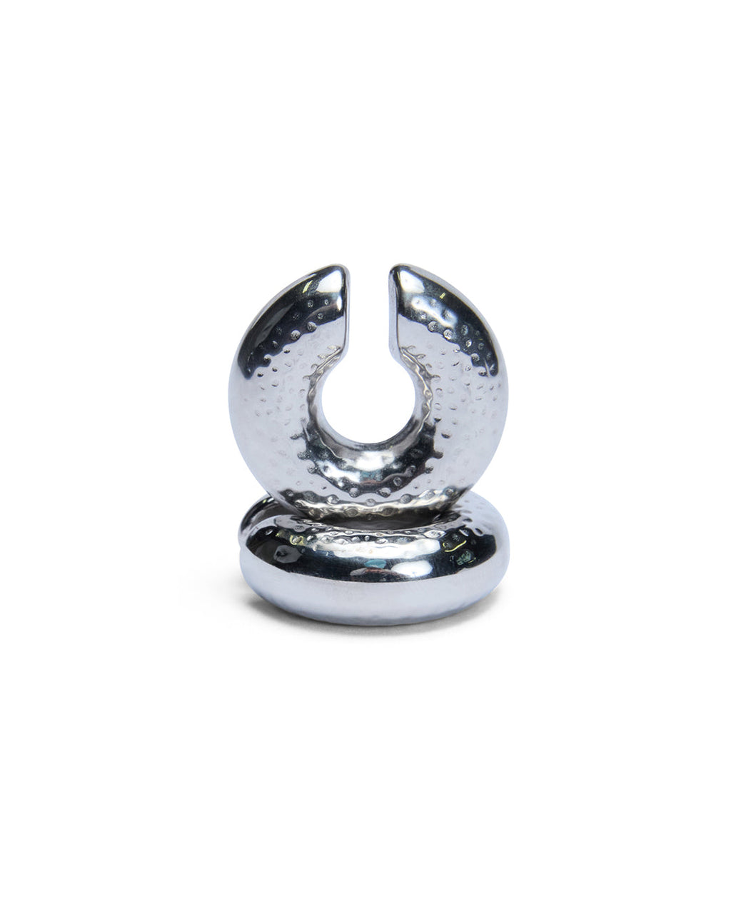 SILVER RIPPLE EAR CUFF JEWELLERY