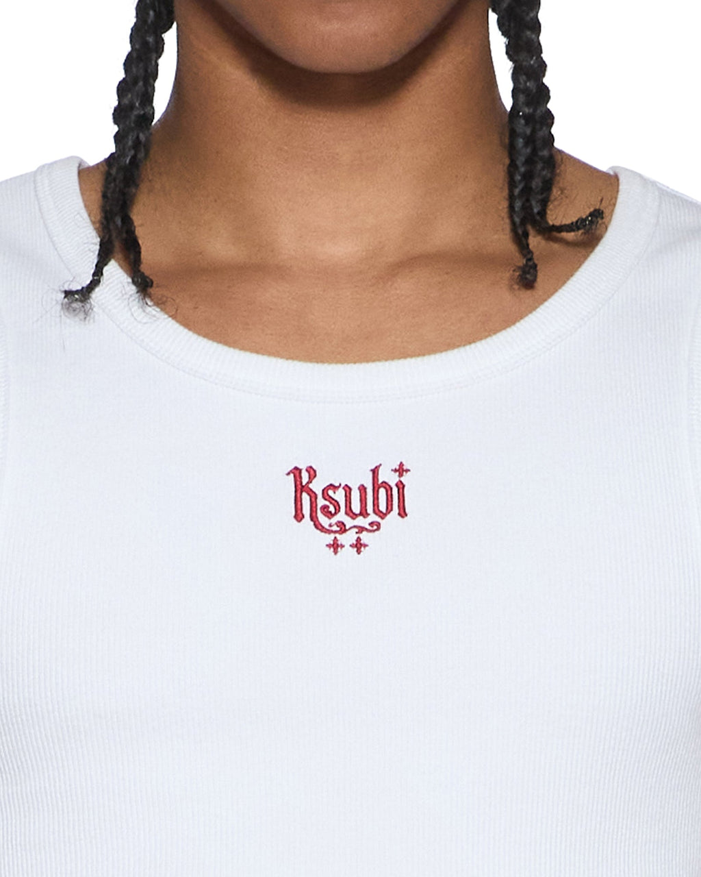 MENS PAISE DEBUT SINGLET TRU WHITE TEES