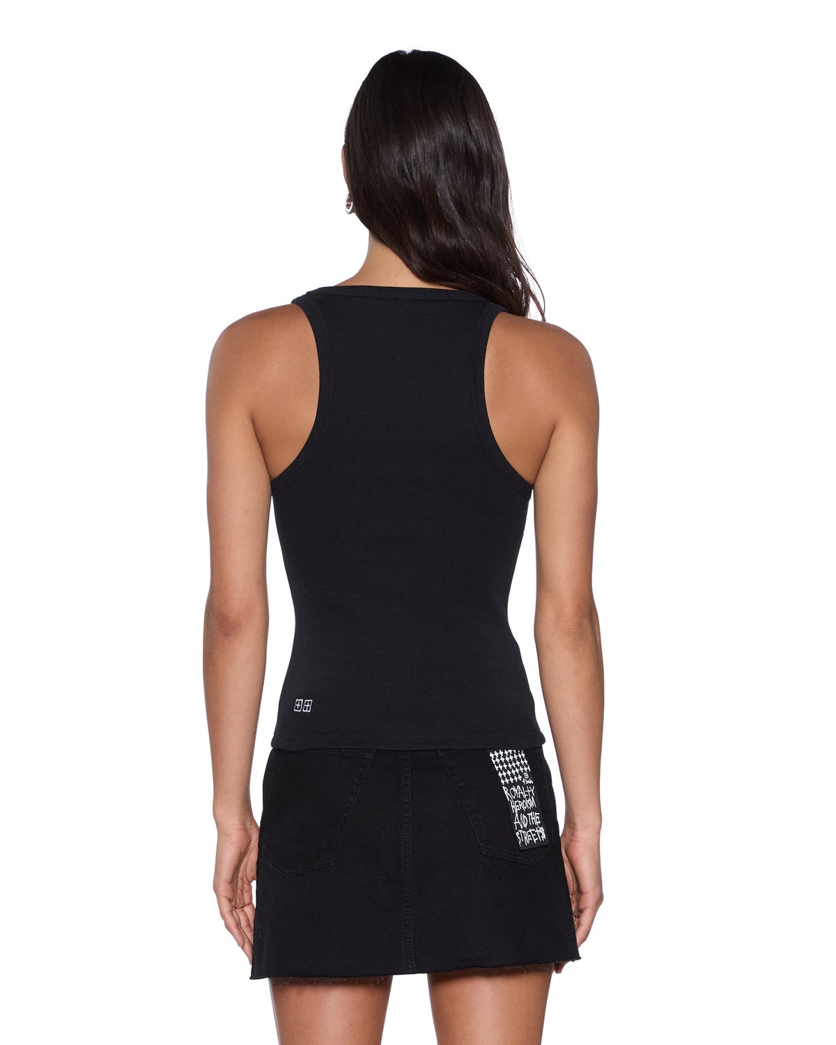 STACKED ORIGIN TANK BLACK