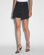 WOMENS DOUBLE SKIRT FALLEN SKIRTS