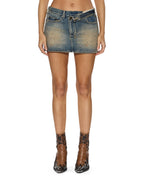 WOMENS MICRO MINI SKIRT FLIP DUNE SKIRTS