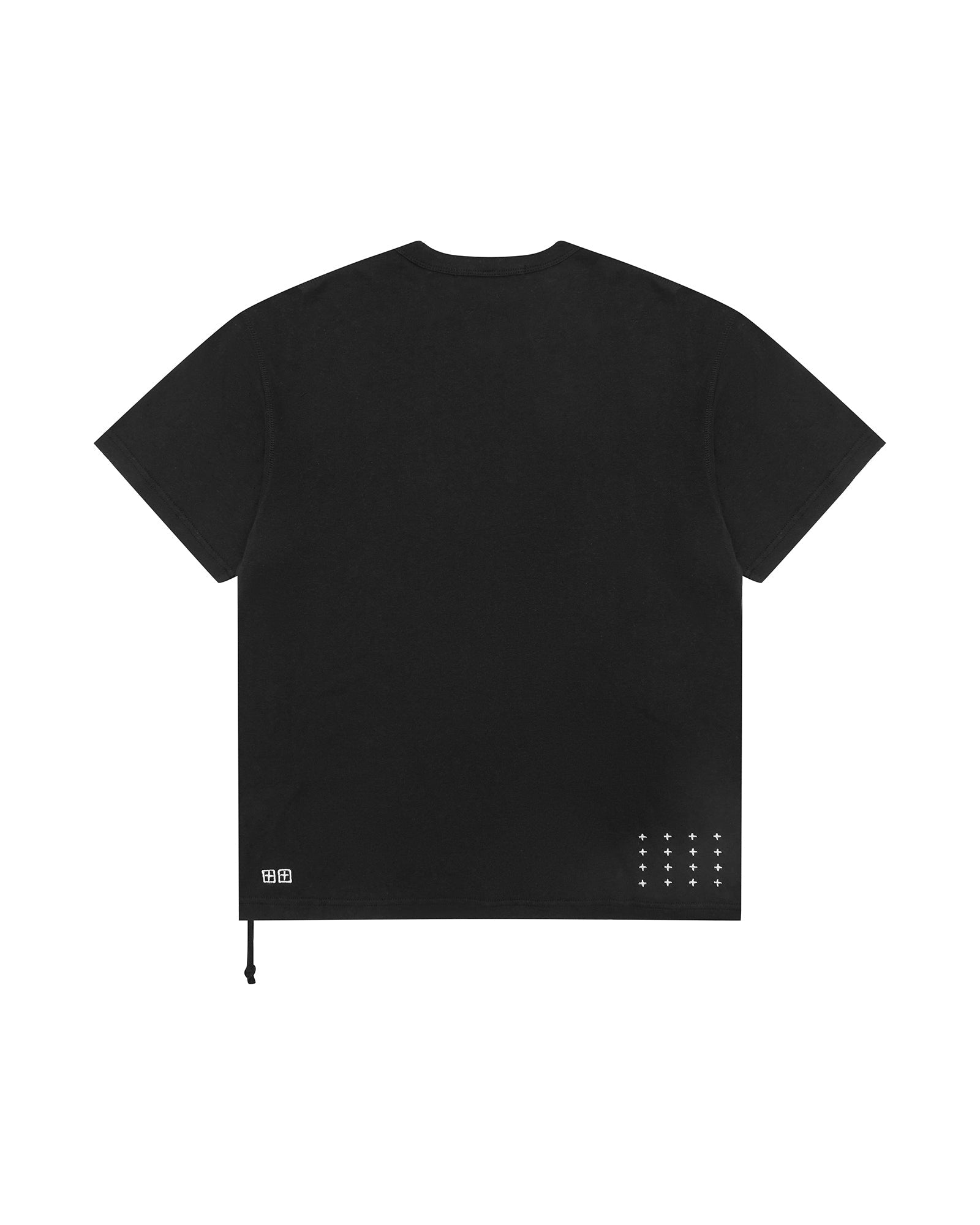 MENS  STATE SLUB SID SS TEE BLACK REGULAR TEES