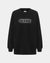 WOMENS  SOTT BURST BOXY CREW JET BLACK BOXY FLEECE