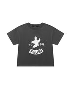 KIDS SPOOKY LIL BIGGIE SS TEE FADED BLACK TEES