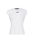 WOMENS  STAPLE SS TEE WHITE SHEER FITTED TEES