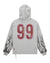 STINGER EKCESS ZIP HOODIE GREY MARLE