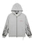 STINGER EKCESS ZIP HOODIE GREY MARLE