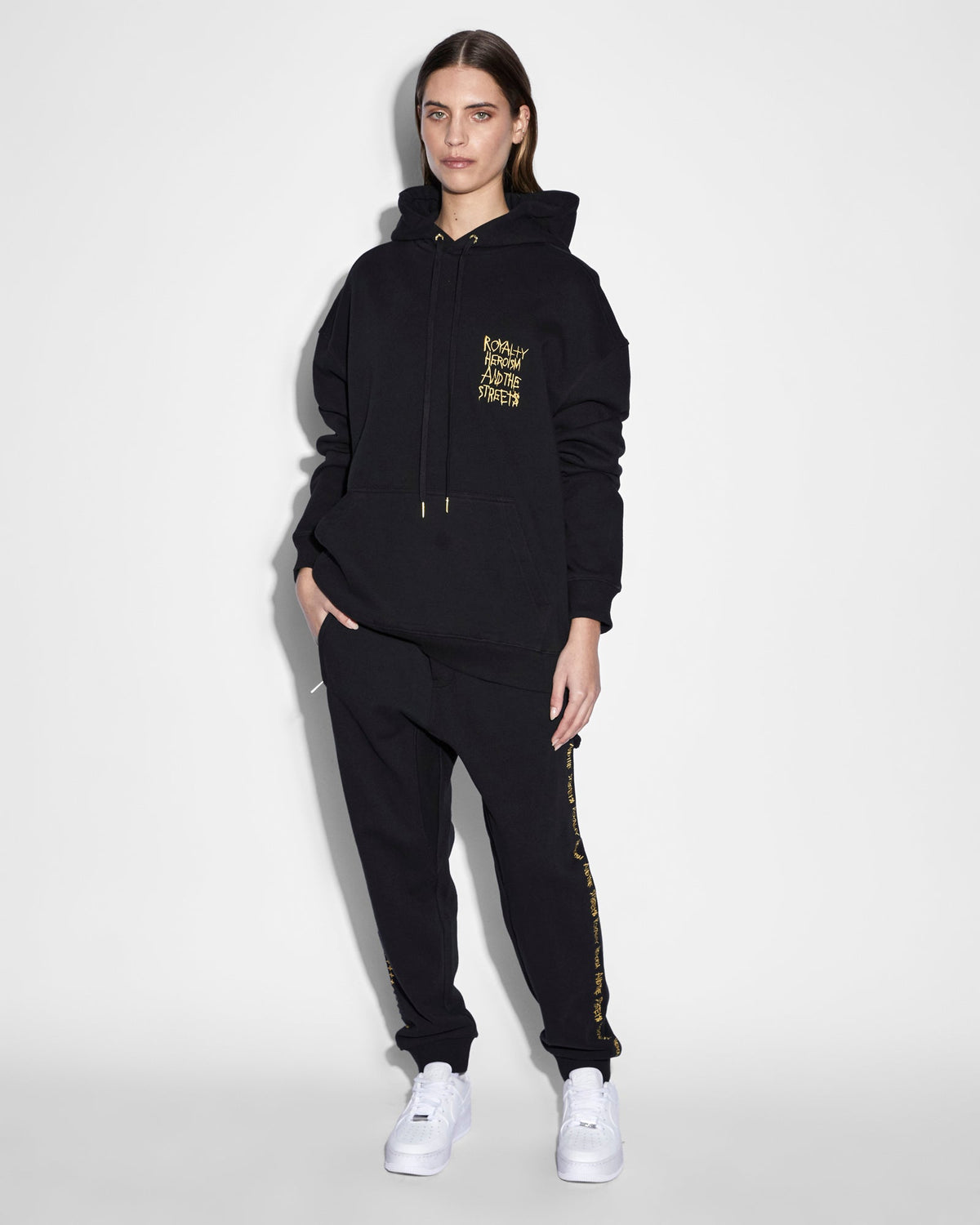 KSUBI 23 BIGGIE HOODIE JET BLACK