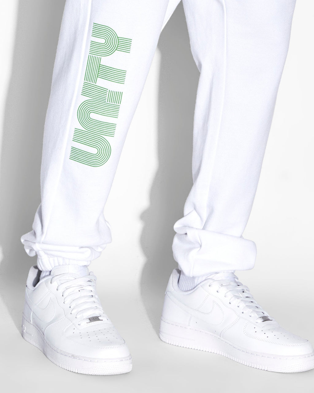 Mens Retro Lofi Trax Tru White Relaxed Pants - White