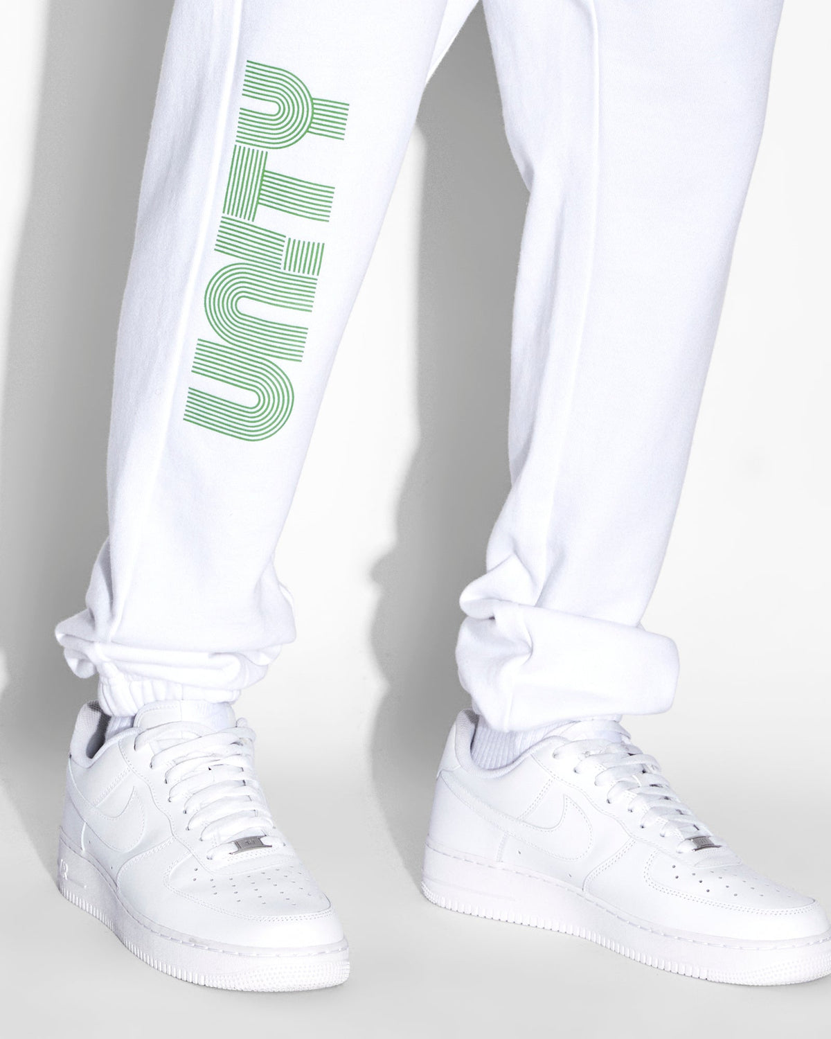 Mens Retro Lofi Trax Tru White Relaxed Pants - White