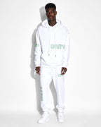 Mens Retro Lofi Trax Tru White Relaxed Pants - White