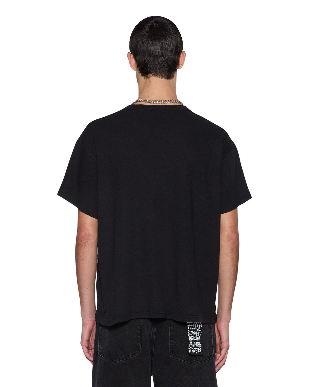 MENS SLUB SID SS TEE BLACK TEES