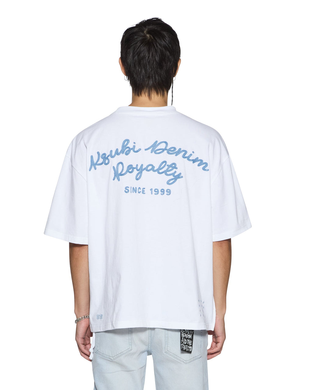 MENS EFFECT EKCESS POCKET SS TEE TRU WHITE TEES