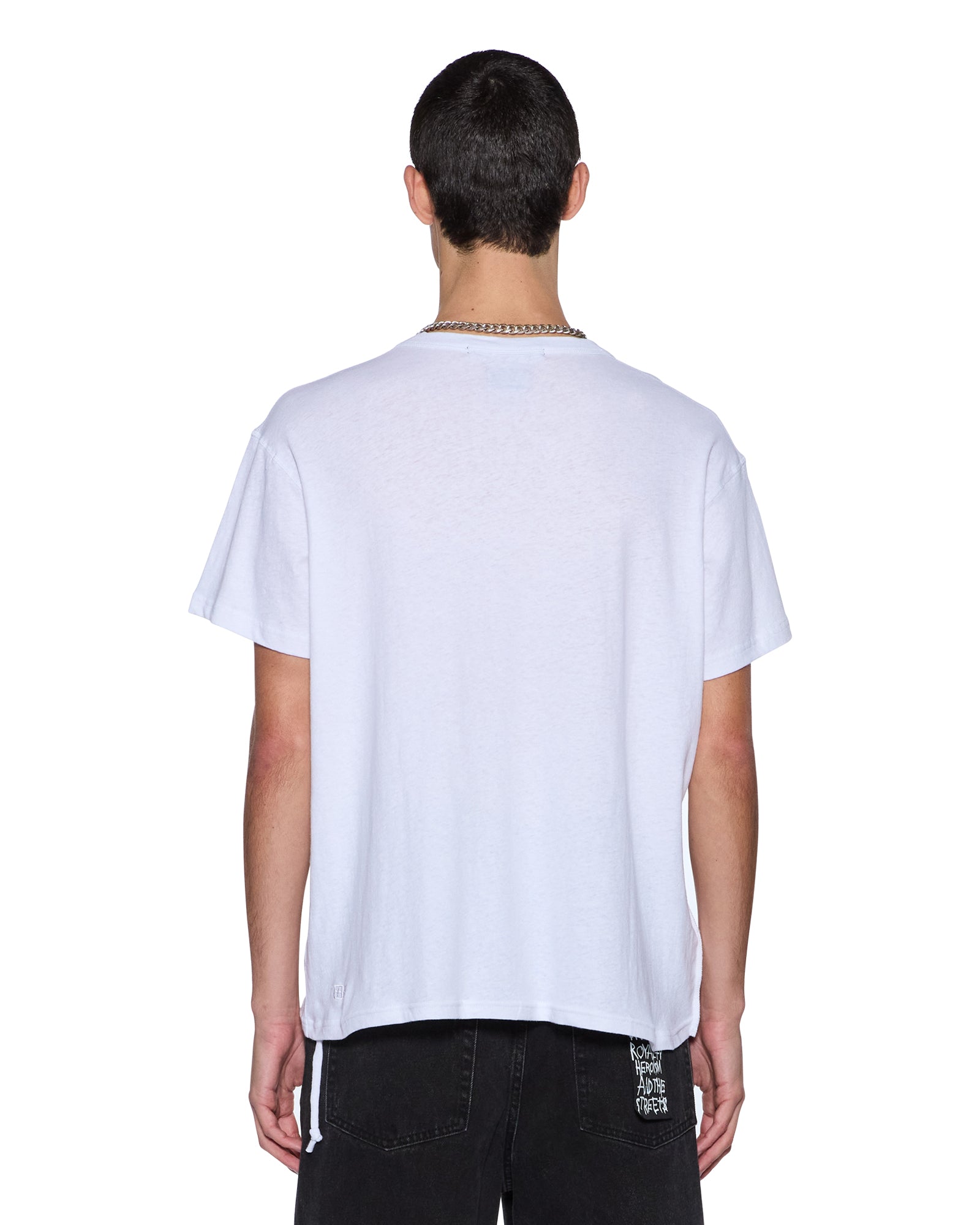 MENS  STATE SLUB SID SS TEE WHITE REGULAR TEES