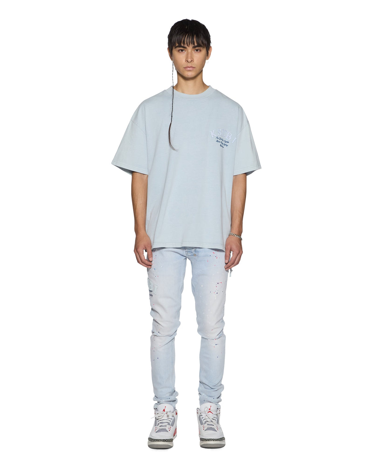 MENS STELLAR EKCESS SS TEE ICE MIST TEES