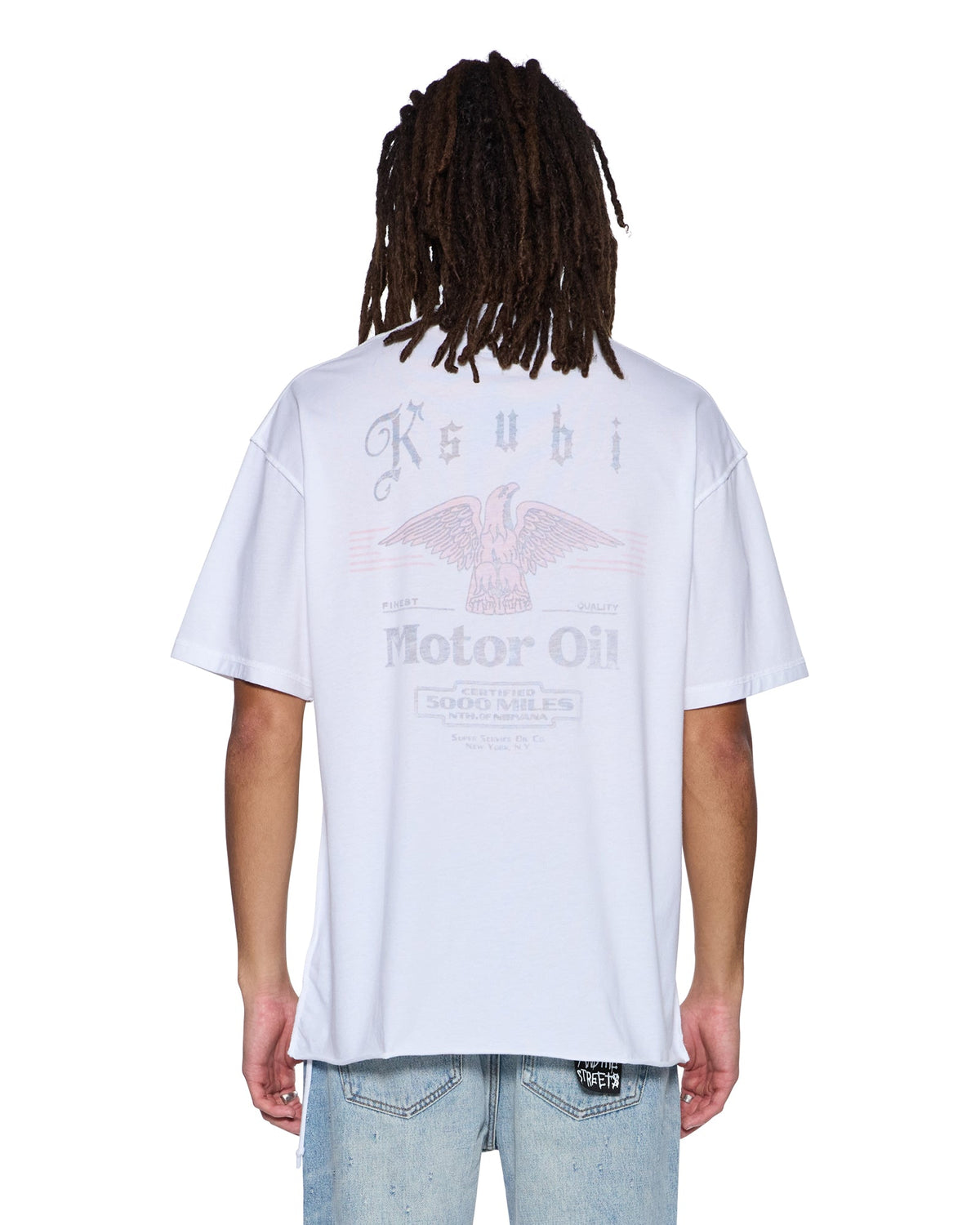 TRUCKSTOP EKCESS SS TEE SLUB WHITE