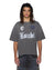 MENS  UTOPIA HALEN RAGLAN SS TEE CHARCOAL BAGGY TEES