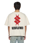 ZOOM HALEN SS TEE ECRU