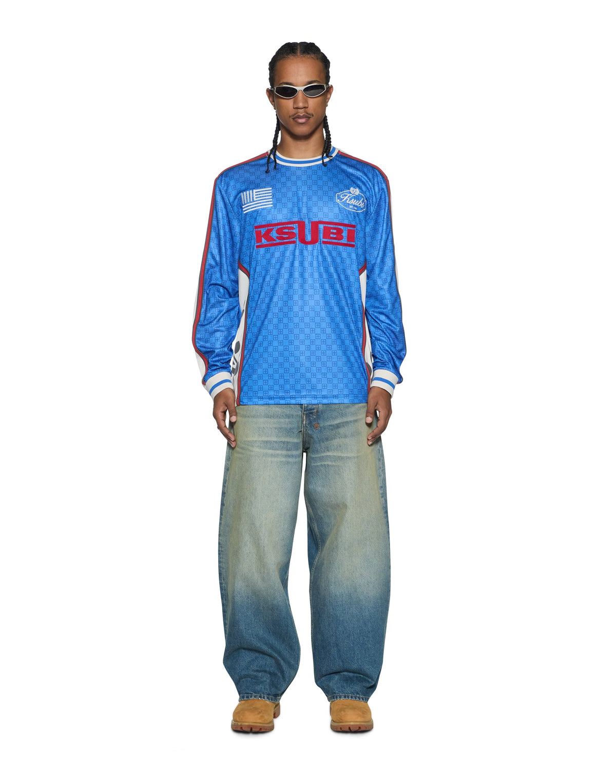 MENS ZOOM MOTO JERSEY BOLT BLUE FASHION TOPS