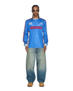 MENS ZOOM MOTO JERSEY BOLT BLUE FASHION TOPS