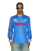 MENS ZOOM MOTO JERSEY BOLT BLUE FASHION TOPS